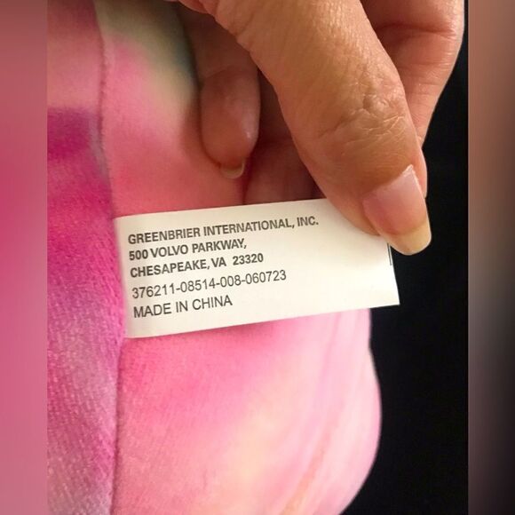 NWOT β¦ Cute & Cuddly Tie Dye Colorful Plushβ/ Stuffed Animal - Picture 3 of 4